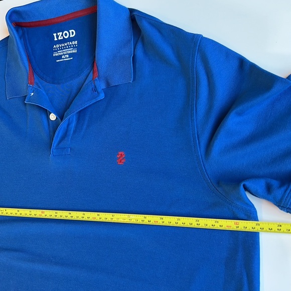 Bundle 2 Short Sleeve Polo IZOD Men’s Advantage Performance natural stretch - Picture 2 of 11